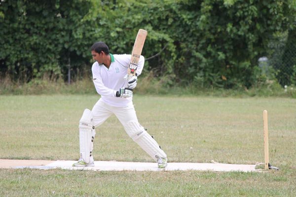 Photo of Golam playing cricket